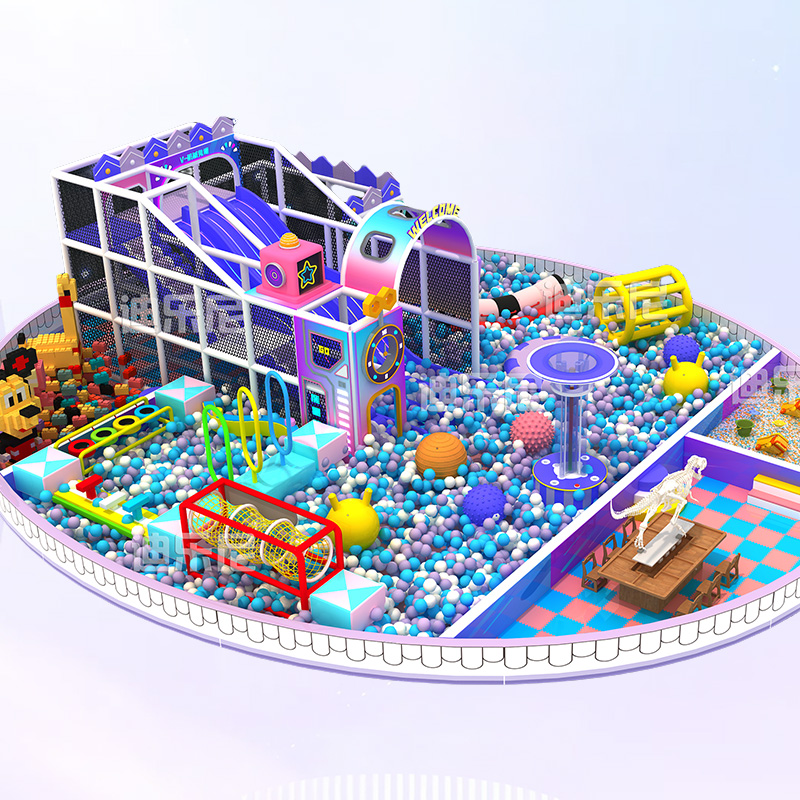 Morandi Themed Children Indoor Playground Kids Play Zone Factory Child Park Indoor Play Ground Structure